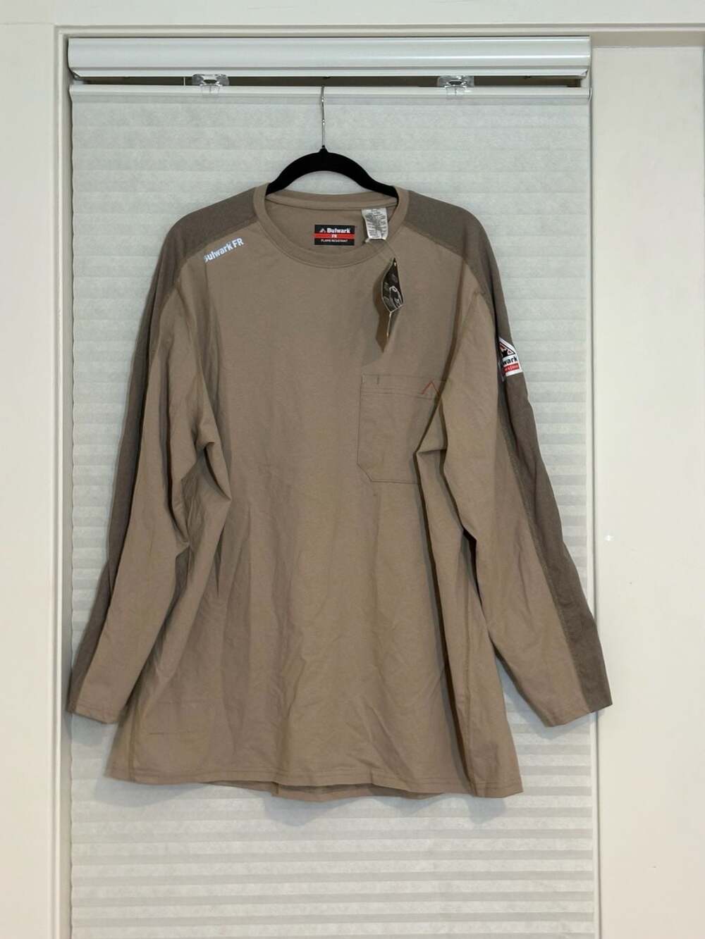 Bulwark Women's Flex Knit Tee Size XXL-RG Brown Flame Resistant